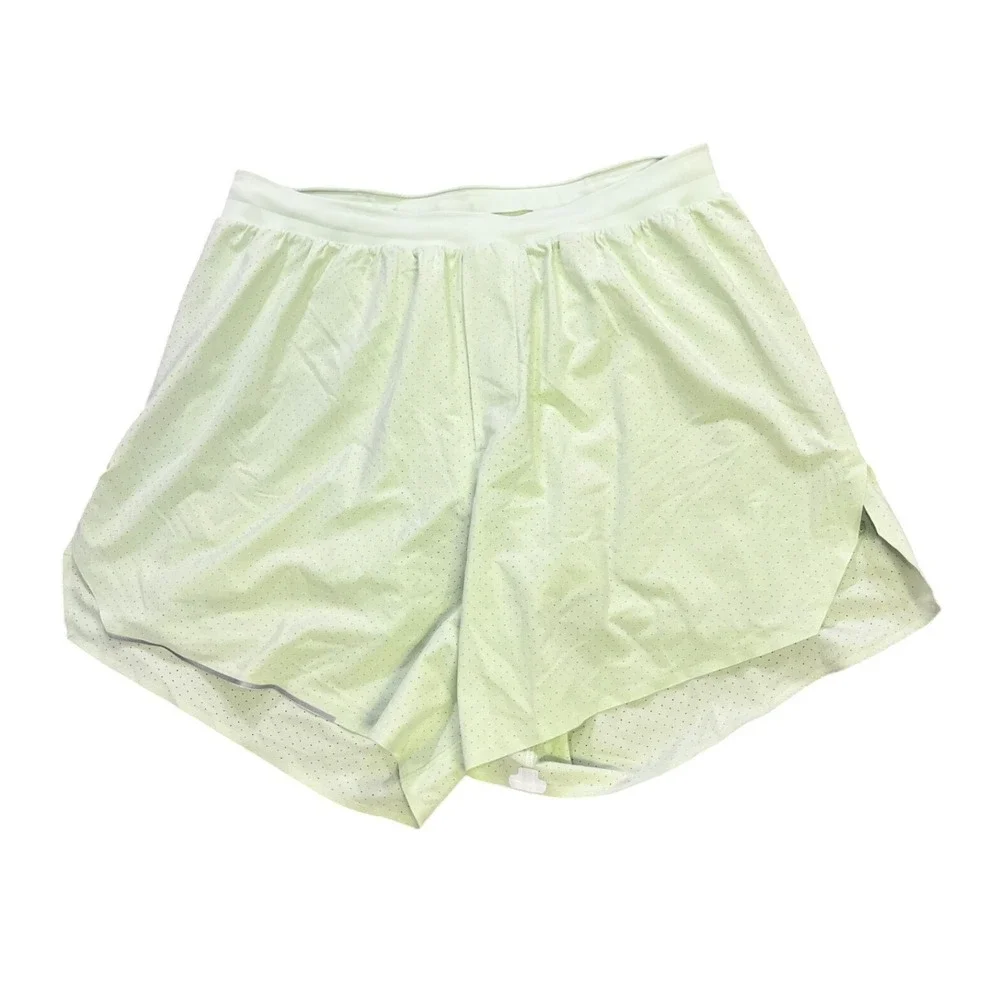 Lululemon Fast and Free High-Rise Short Women's Medium Lemongrass 6